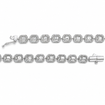 1.80 Ct. Natural Diamond Baguette Design Tennis Bracelet