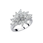 1.85 Carat Natural Diamond Statement Design Ring – 18K Gold