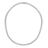 10 Carat Natural Diamond Clair Tennis Necklace