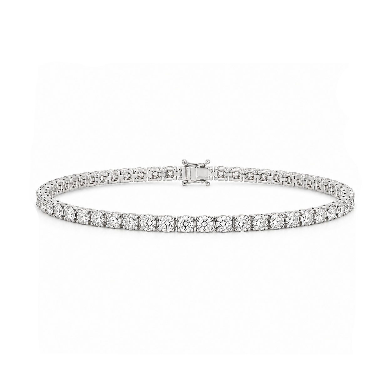 10 Carat Natural Diamond Classic Tennis Bracelet