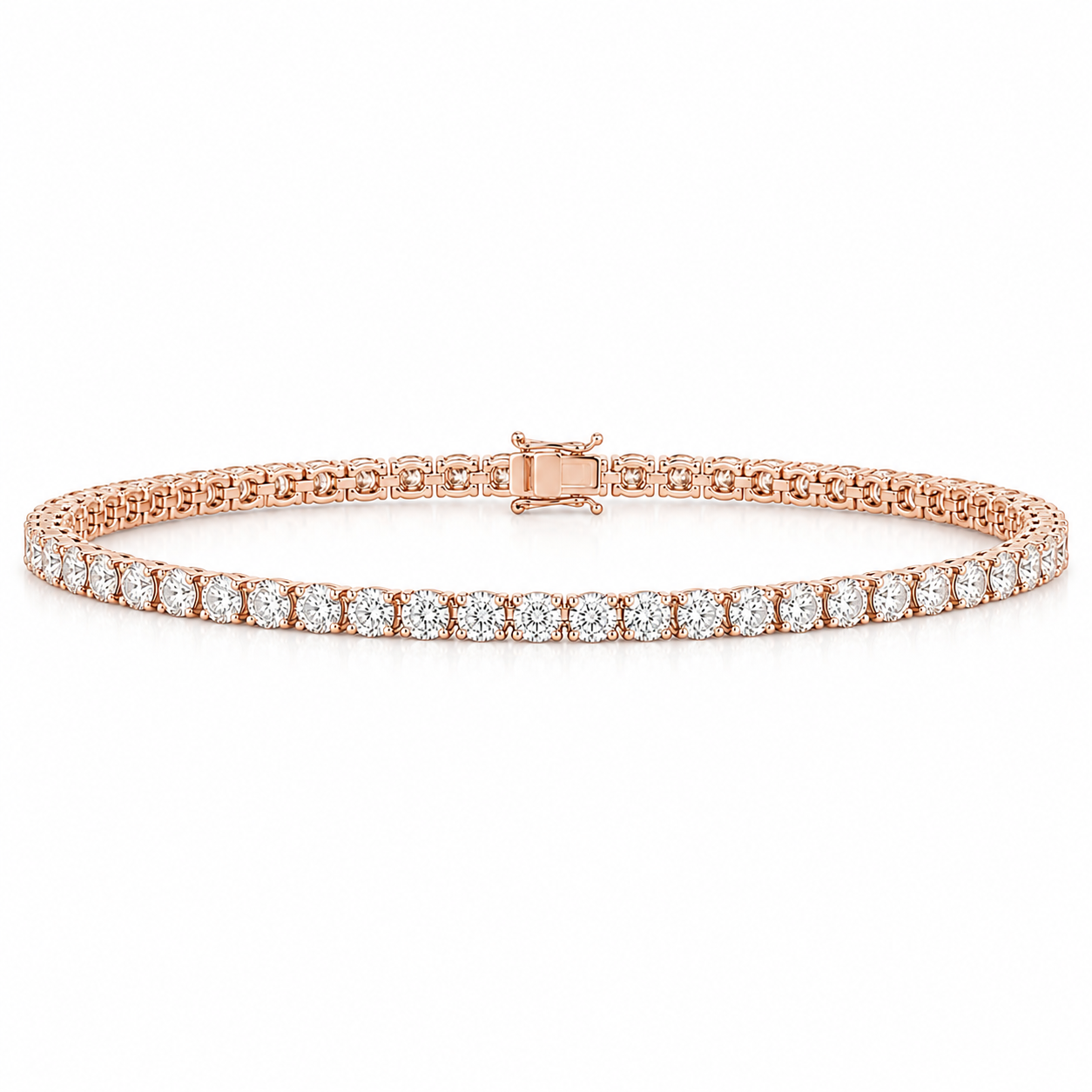 10 Carat Natural Diamond Classic Tennis Bracelet