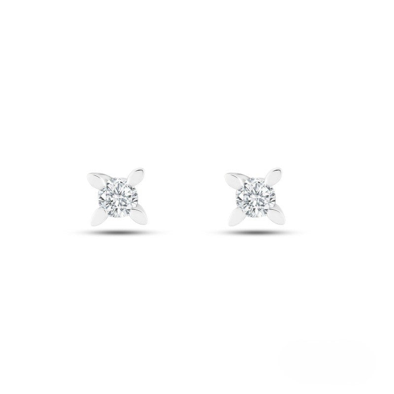 0.20 Carat Natural Diamond Butterfly Design Stud Earring | LONDIA