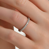 0.70 Ct. Diamond Full Eternity Band Ring In 14K Fine Gold