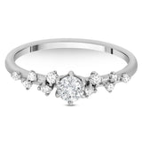 0.40 Ct. Natural Diamond Vintage Ring in 14K Gold