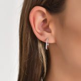 0.50 Carat Natural Diamond Hoop Design Earring | LONDIA