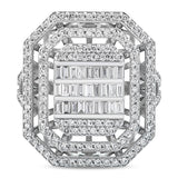 1.25 Carat Natural Diamond Baguette Design Stone Diamond Ring | LONDIA