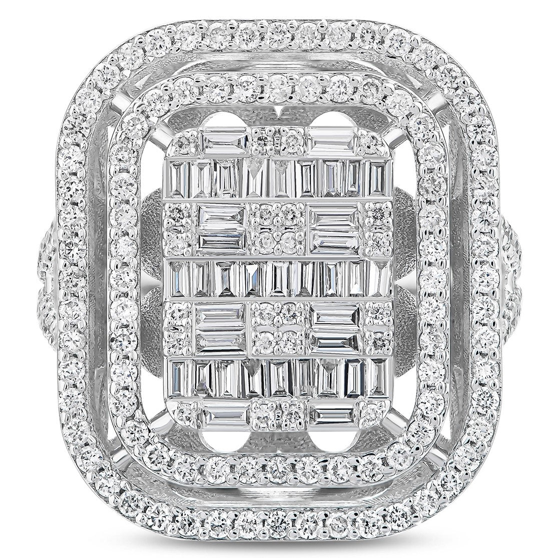 1.25 Carat Natural Diamond Baguette Design Stone Diamond Ring | LONDIA