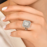 1.10 Carat Natural Diamond Baguette Design Stone Diamond Ring | LONDIA