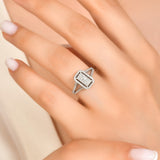 0.40 Carat Natural Diamond Baguette Classic Design Stone Diamond Ring | LONDIA