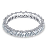 2.00 Ct. Diamond Full Eternity Band Ring in 14K Fine Gold