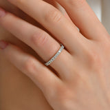 0.75 Ct. Diamond Full Eternity Band Ring in 14K Fine Gold
