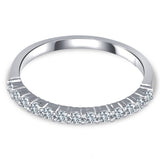 0.35 Ct. Diamond Full Eternity Band Ring In 14K Fine Gold