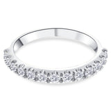 0.40 ct. Diamond Clair Design Half Eternity Band Ring in 14K Fine Gold
