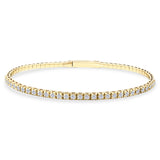 1.00 ct. Flexible Collection Clair Design Diamond Bracelet 14K Gold