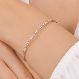 0.85 ct. Flexible Collection Diamond Bracelet 14K Gold