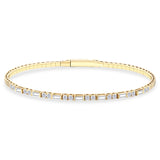 0.85 ct. Flexible Collection Diamond Bracelet 14K Gold
