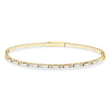 0.90 ct. Flexible Collection Diamond Bracelet 14K Gold