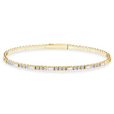 0.95 ct. Flexible Collection Diamond Bracelet 14K Gold