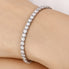 3.00 CTW Diamond Clair Design Tennis Bracelet 18k Fine Gold