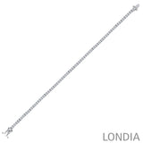 2.75 CTW Diamond Clair Design Tennis Bracelet 14k Fine Gold