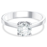 1.00 Ct. Natural Diamond Solitaire ''Classic'' Design Ring In 14K Gold