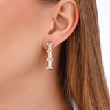 1.05 ct Londia Classy Natural Diamond Earring 18K Fine Gold