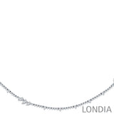 7.50 CTW Diamond Londia Alura Design Bridal Jewelry Set 18k Fine Gold