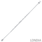 7.50 CTW Diamond Londia Alura Design Bridal Jewelry Set 18k Fine Gold