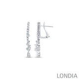 7.50 CTW Diamond Londia Alura Design Bridal Jewelry Set 18k Fine Gold