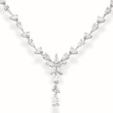 5.00 CTW Diamond Londia Vetra Design Bridal Jewelry Set 18k Fine Gold