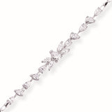 5.00 CTW Diamond Londia Vetra Design Bridal Jewelry Set 18k Fine Gold