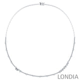 6.20 CTW Diamond Londia Kaelis Design Bridal Jewelry Set 18k Fine Gold