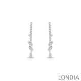 6.20 CTW Diamond Londia Kaelis Design Bridal Jewelry Set 18k Fine Gold