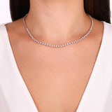 3.30 CTW Diamond Londia Lumis Design Bridal Earring 18k Fine Gold