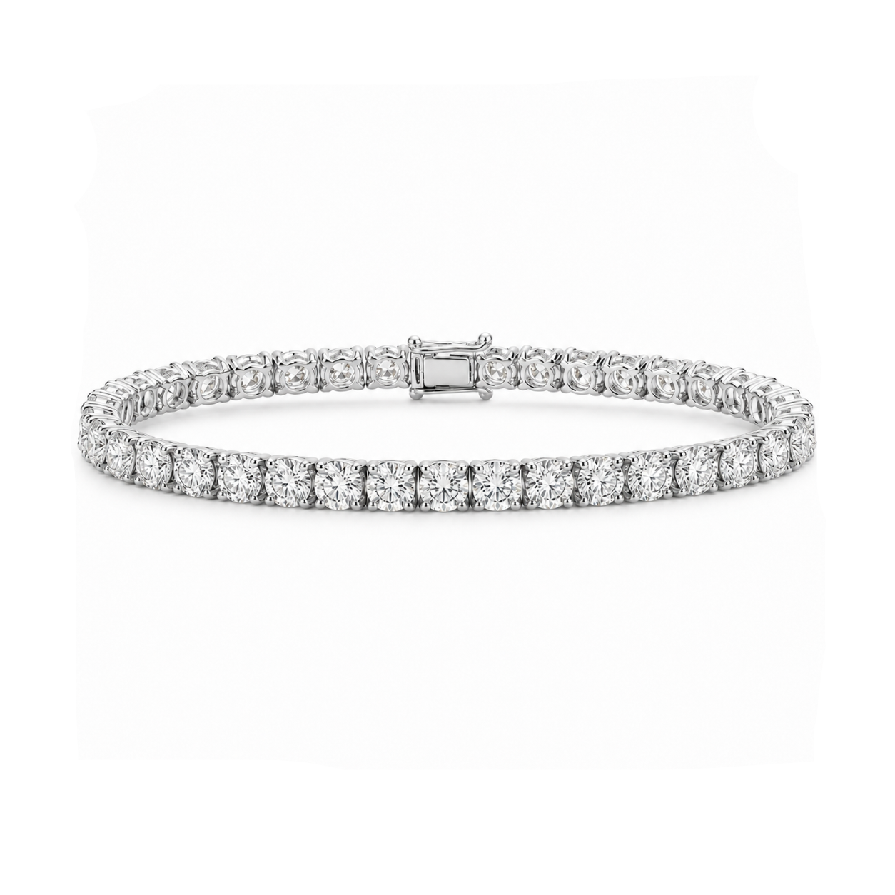 12 Carat Natural Diamond Classic Tennis Bracelet