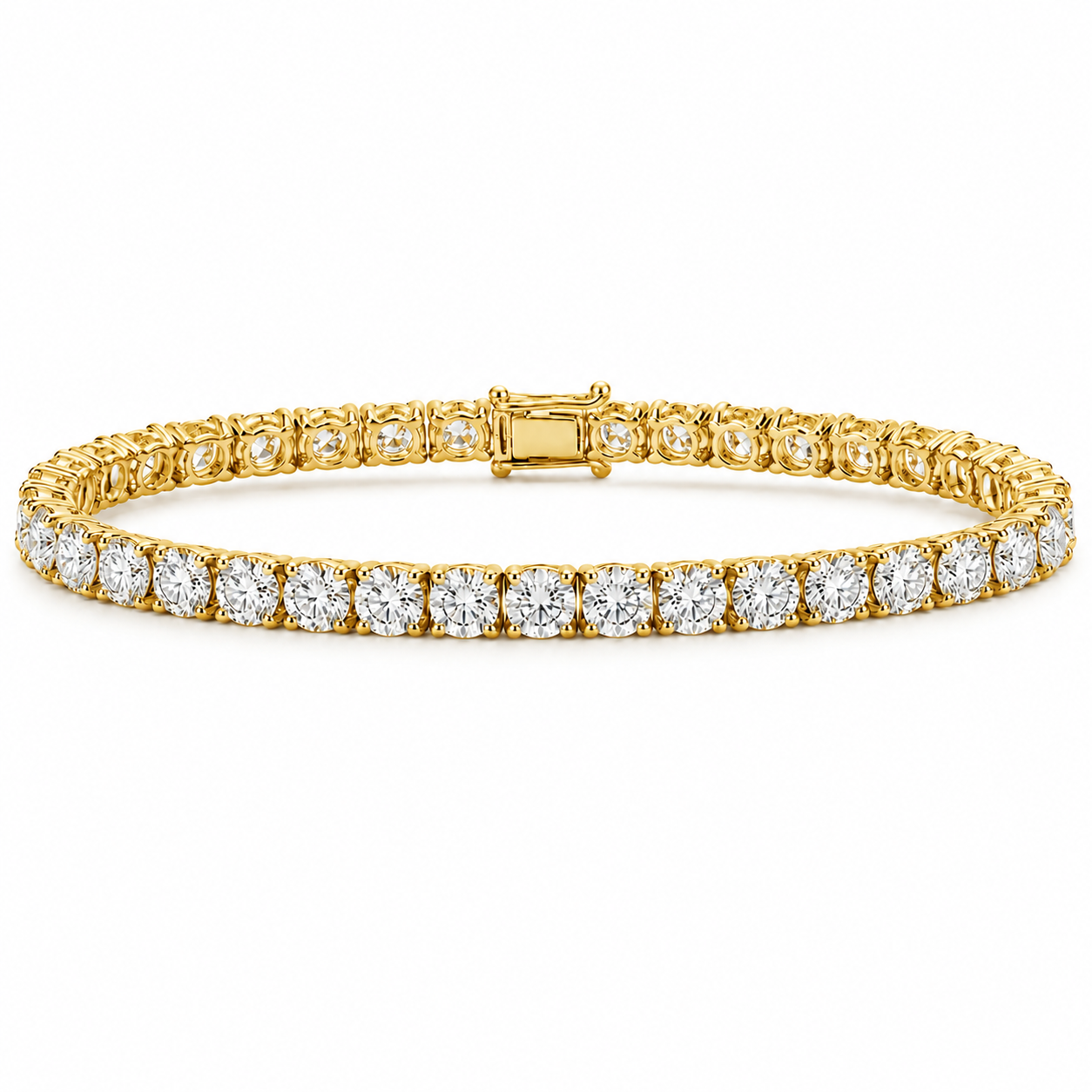 12 Carat Natural Diamond Classic Tennis Bracelet