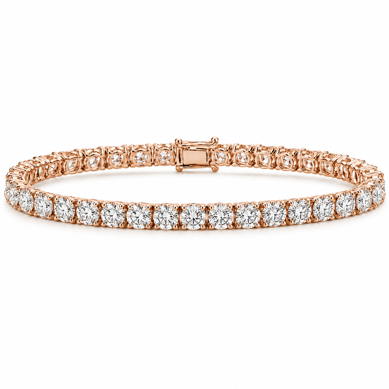 12 Carat Natural Diamond Classic Tennis Bracelet