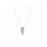 14K Gold 0.35 Carat Natural Diamond Flora Design Necklace