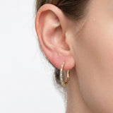 14K Gold 0.35 Ct Diamond Flexible Earrings