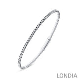 14K Gold 0.45 Carat Flexible Collection Diamond Bracelet