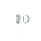 14K Gold 0.85 Carat Natural Diamond Flora Design Earrings