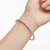 14K Gold 0.90 Carat Diamond Flexible Collection Bracelet