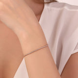 14K Gold 1.00 Carat Zero Collection Diamond Tennis Bracelet