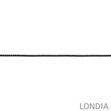 14K Gold 1.10 Carat Black Diamond Tennis Bracelet