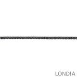 14K Gold 3.10 Carat Clair Collection Black Diamond Men’s Bracelet
