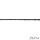 14K Gold 3.10 Carat Clair Collection Black Diamond Tennis Bracelet