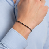 14K Gold 3.50 Carat Black Diamond Men’s Tennis Bracelet