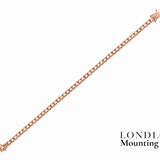 2.00 Mm 2.00 Ct. Mounting Tennis Bracelet 14K Gold