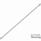 2.00 Mm 2.00 Ct. Mounting Tennis Bracelet 14K Gold