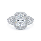 18K Gold 1.90 Carat Art Deco Statement Design Ring